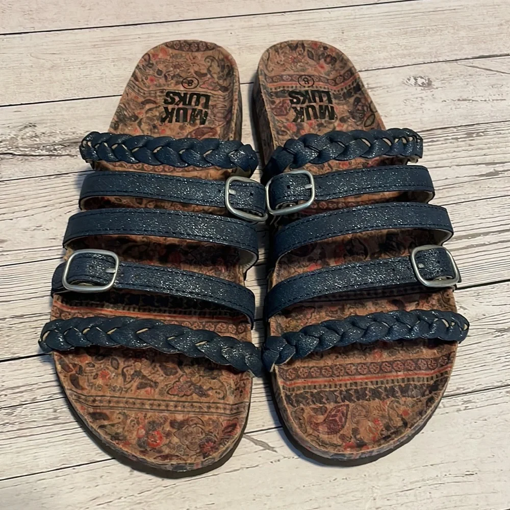 NWOT Women’s Muk Luks Terri Sandals Size 8 - Picture 3 of 11